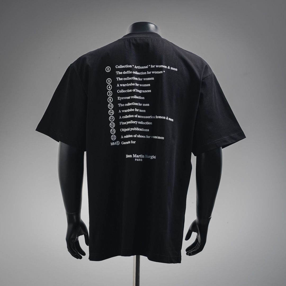 関税送料込25SS MAISONMARGIELA スタンプロゴ Tシャツ 今日特価】Maison Margiela / メゾン・マルジェラ 25ss サイン T