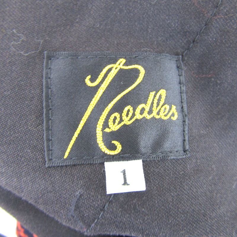 【最短翌日配送】 Needles ニードルズ SAMUE PANT OT107 ギンガム 作務衣パンツ ウィメンズ レディース ネイビー 1 65008598