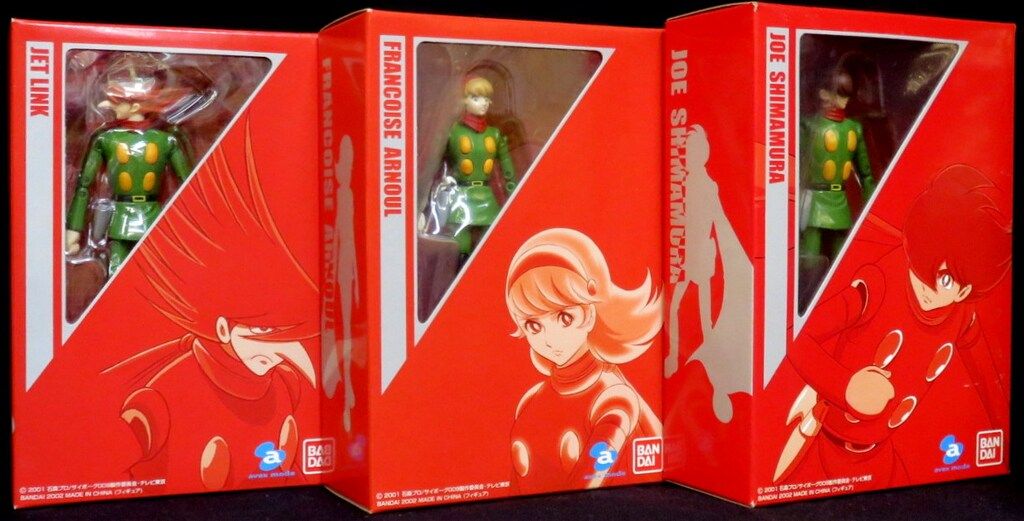 アニメDVD BOX付 サイボーグ009 バトルアライブ 版全9巻 セット