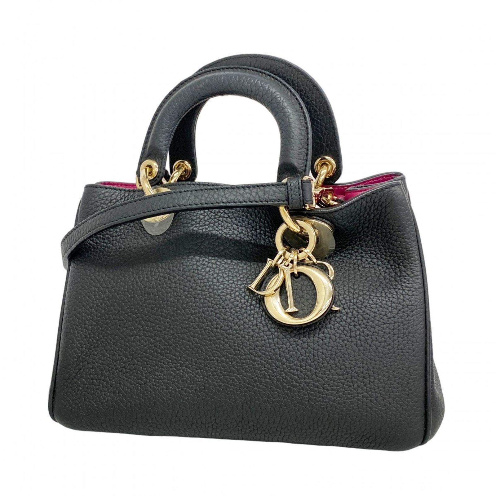 Christian Dior ディオリッシモ ハンドバッグ 【ランク：A】 Christian Dior 中古良品Christian ディオリッシモ レザー