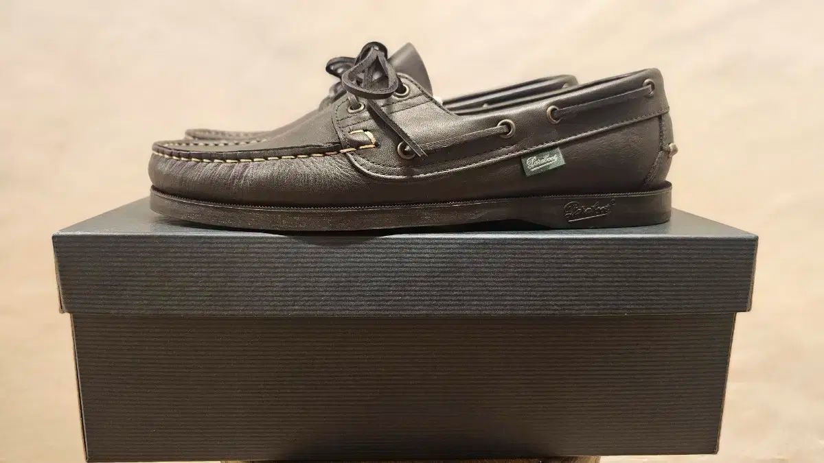 Paraboot パラブーツ バース ブラック 8 5 ボートシューズ