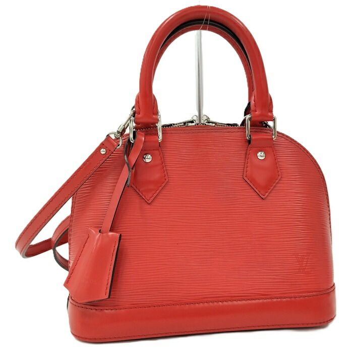 LOUIS VUITTON アルマBB 2WAYハンドバッグ エピ レザー コクリコ レッド系 M41160