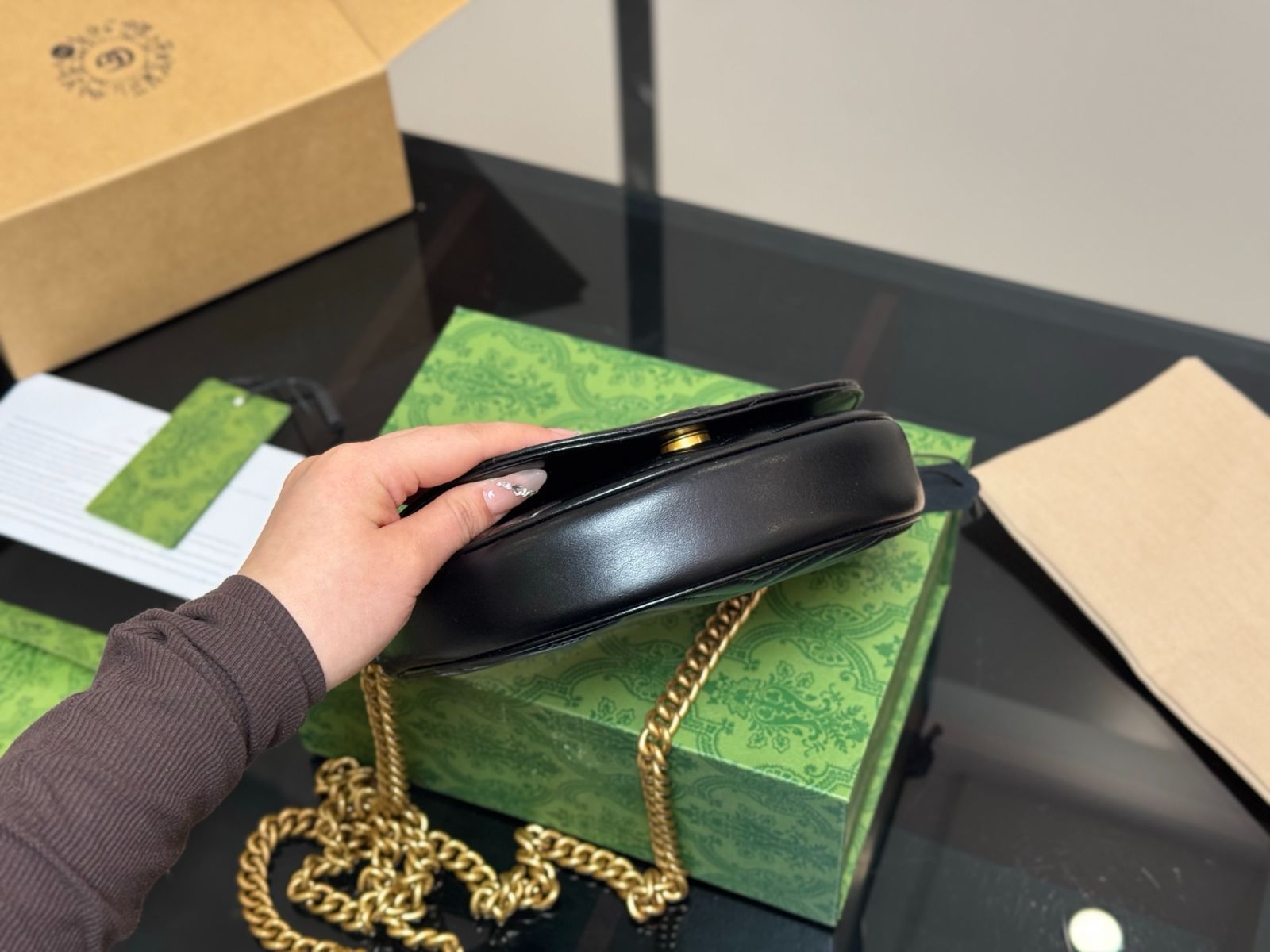 GUCCI 希少 サドルバッグ 今日特価】Gucci Vintage Saddle Bag 1955（グッチ ヴィンテージ