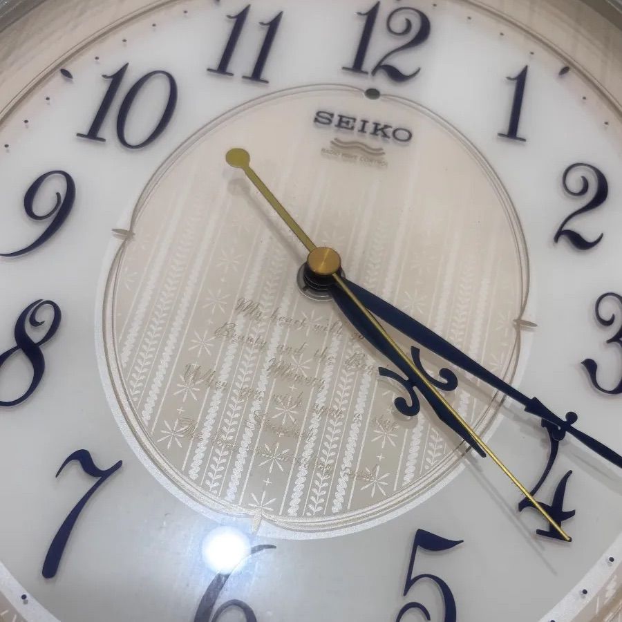 SEIKO メロディ時計 掛け時計 ウェーブシンフォニー AM222S 電波時計 ヨドバシ.com - セイコータイムクリエーション AM222S [電波時計