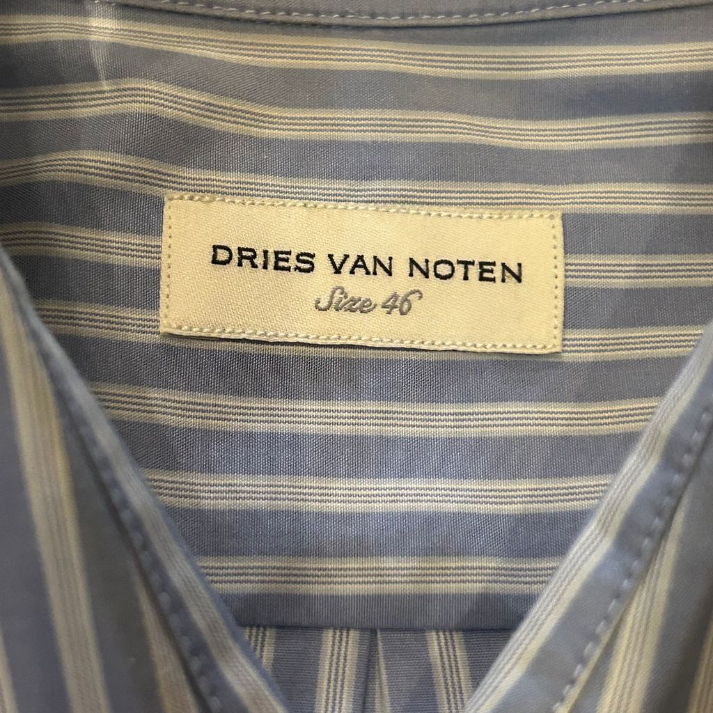 DRIES VAN NOTEN（ドリス ヴァン ノッテン）CA ミリタリーシャツ Dries Van Noten ドリスヴァンノッテン 2021A/W CANNON TRIS