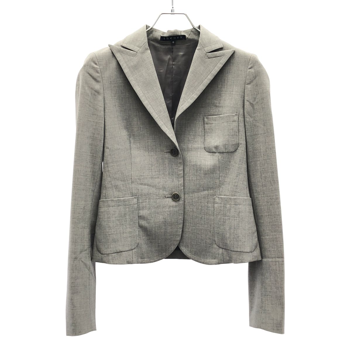 Theory スーツ 00号 グレー theory グレー スーツサイズ0 - メルカリ