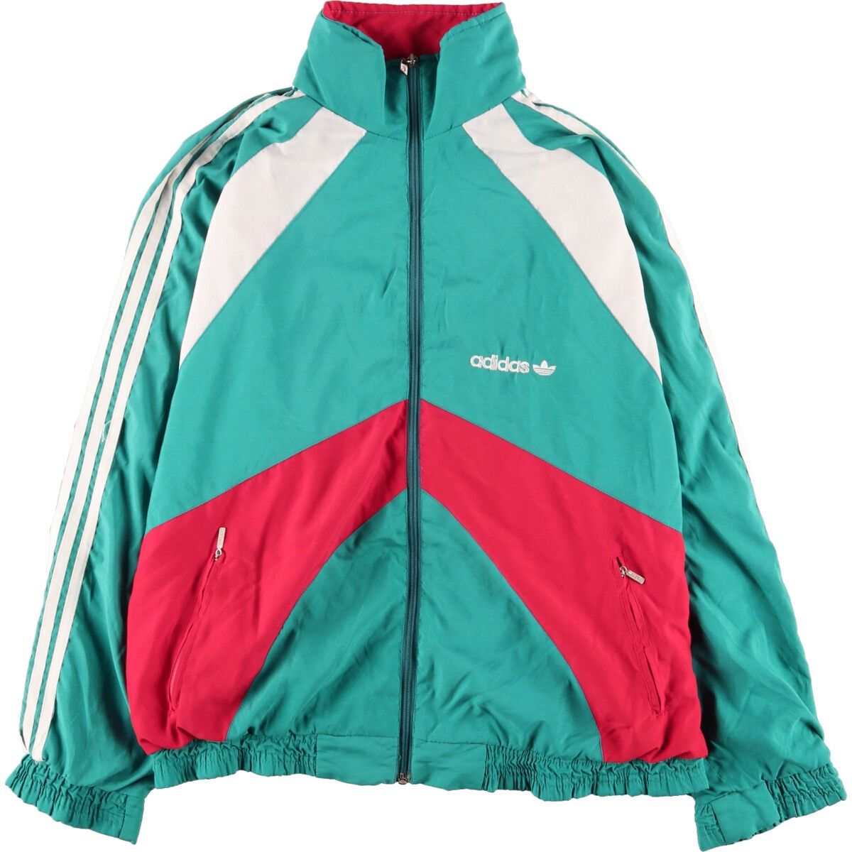 古着 80~90年代 アディダス adidas バックロゴ ウインドブレーカー