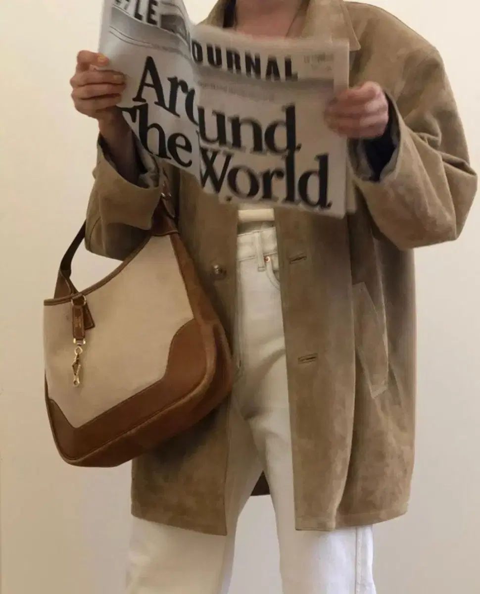 ザ バーネット 론드 スウェード ジャケット