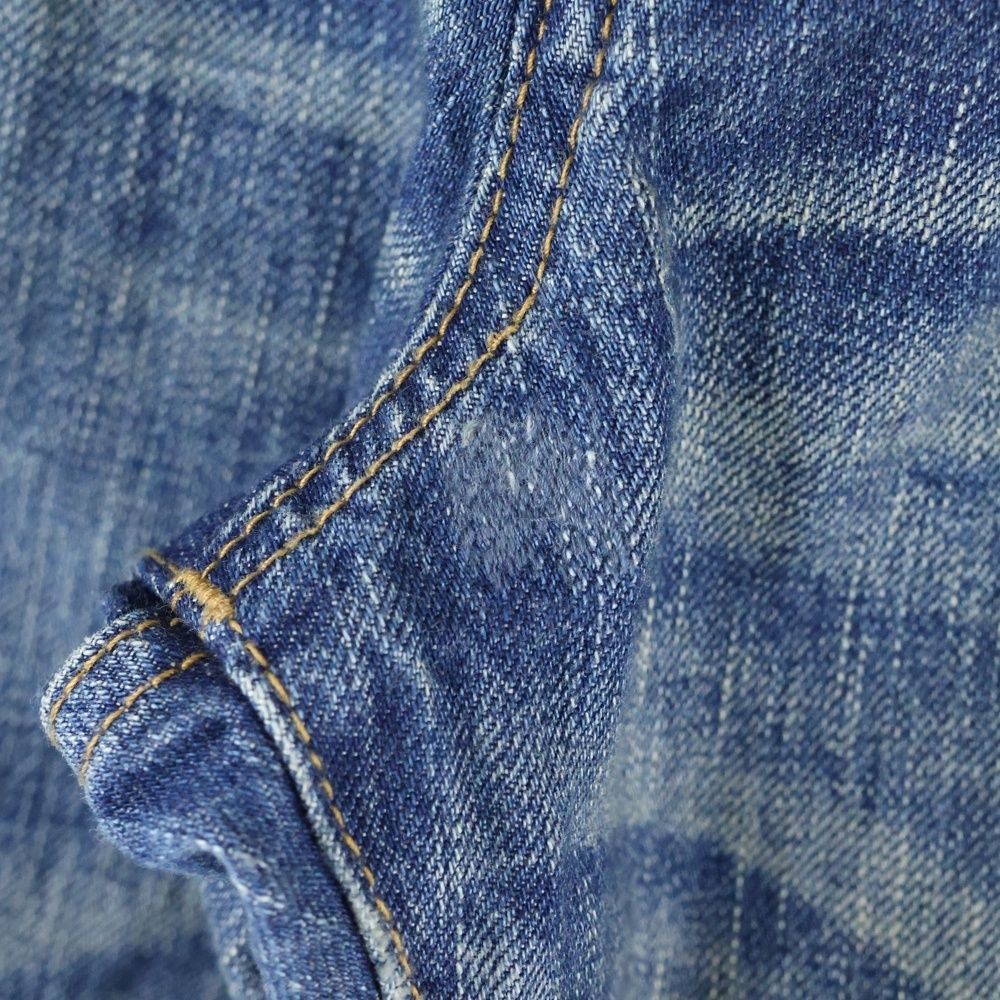 SAINT LAURENT PARIS (サンローランパリ) 20AW STRAIGHT JEANS ロゴ