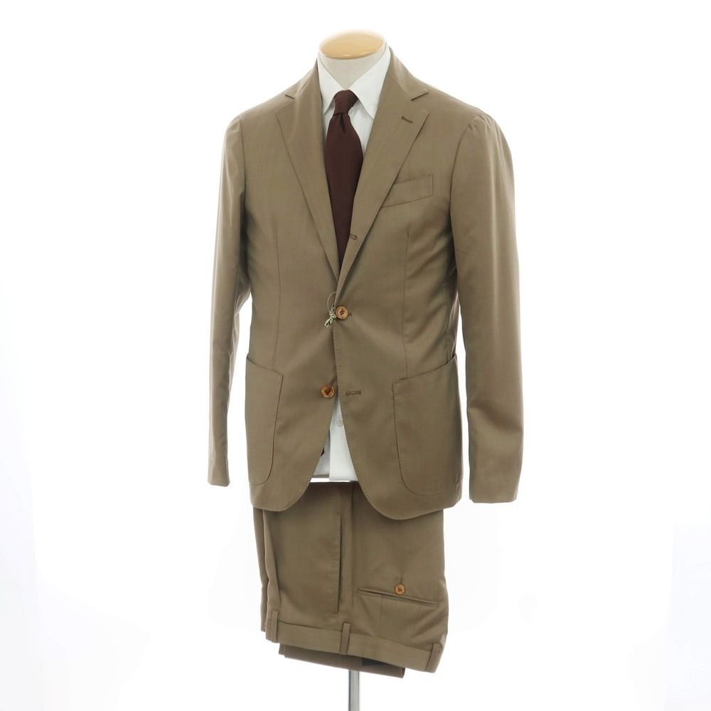【未使用品】サルトリオ　スーツ　サイズ44 美品】サルトリオ_saltorio_ネイビースーツ_size44 - メルカリ