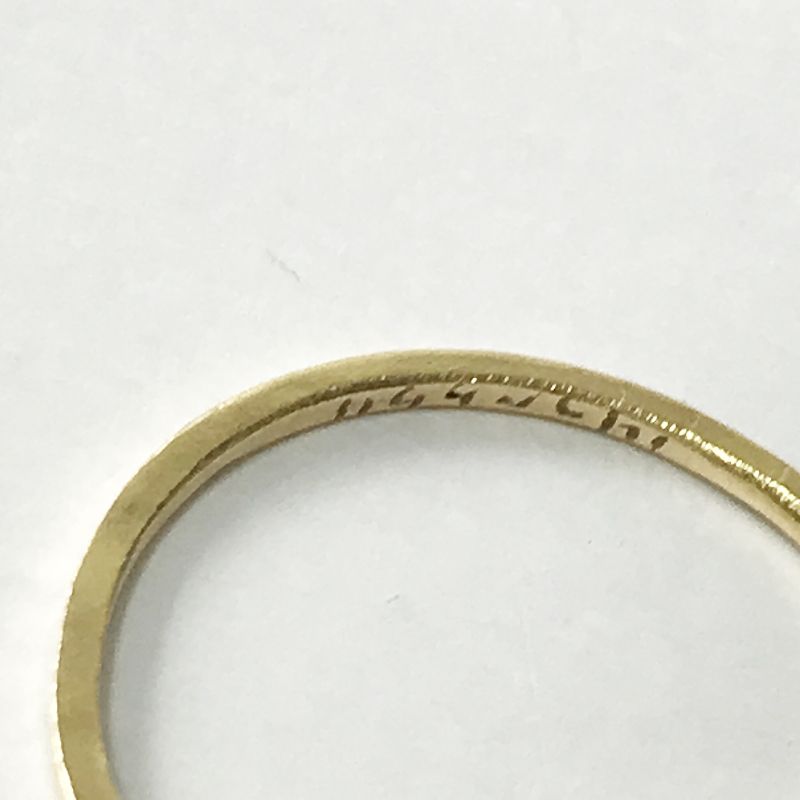 noguchi ゴールドリング 　10号 ノグチ ビジュー noguchi BIJOUX ダイヤ リング 10号/ゴールド