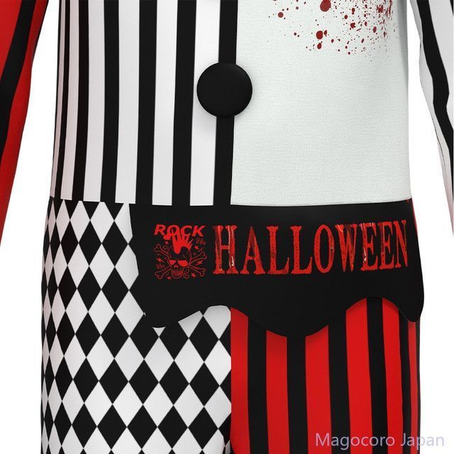 【1/12サイズ】ピエロとサーカスのワンピース コスプレ 衣装 子供 ピエロ 定番 仮装 ハロウィン キッズ 女の子