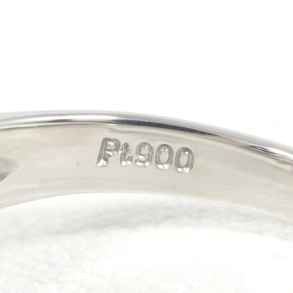 PT900 リング 指輪 6.5号 ダイヤ 0.18 0.20 総重量約4.3g - メルカリ