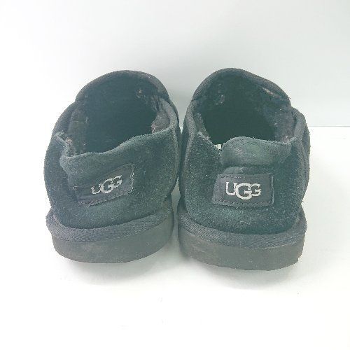 ◇ UGG アグ ブランドロゴ KENTON シンプル カジュアル シューズ サイズ25.0 ブラック メンズ E  【1404240017672】