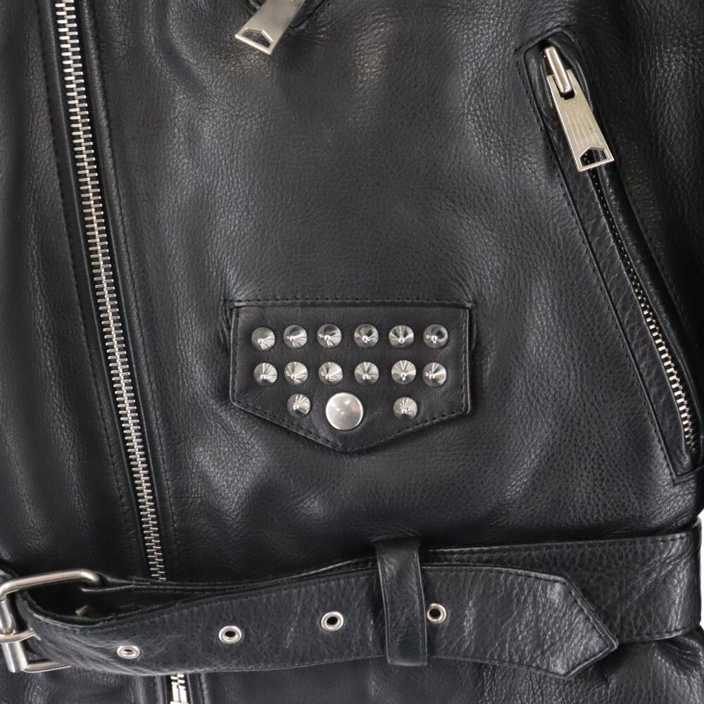 sandro スタッズ ライダース sandro スタッズ ライダース