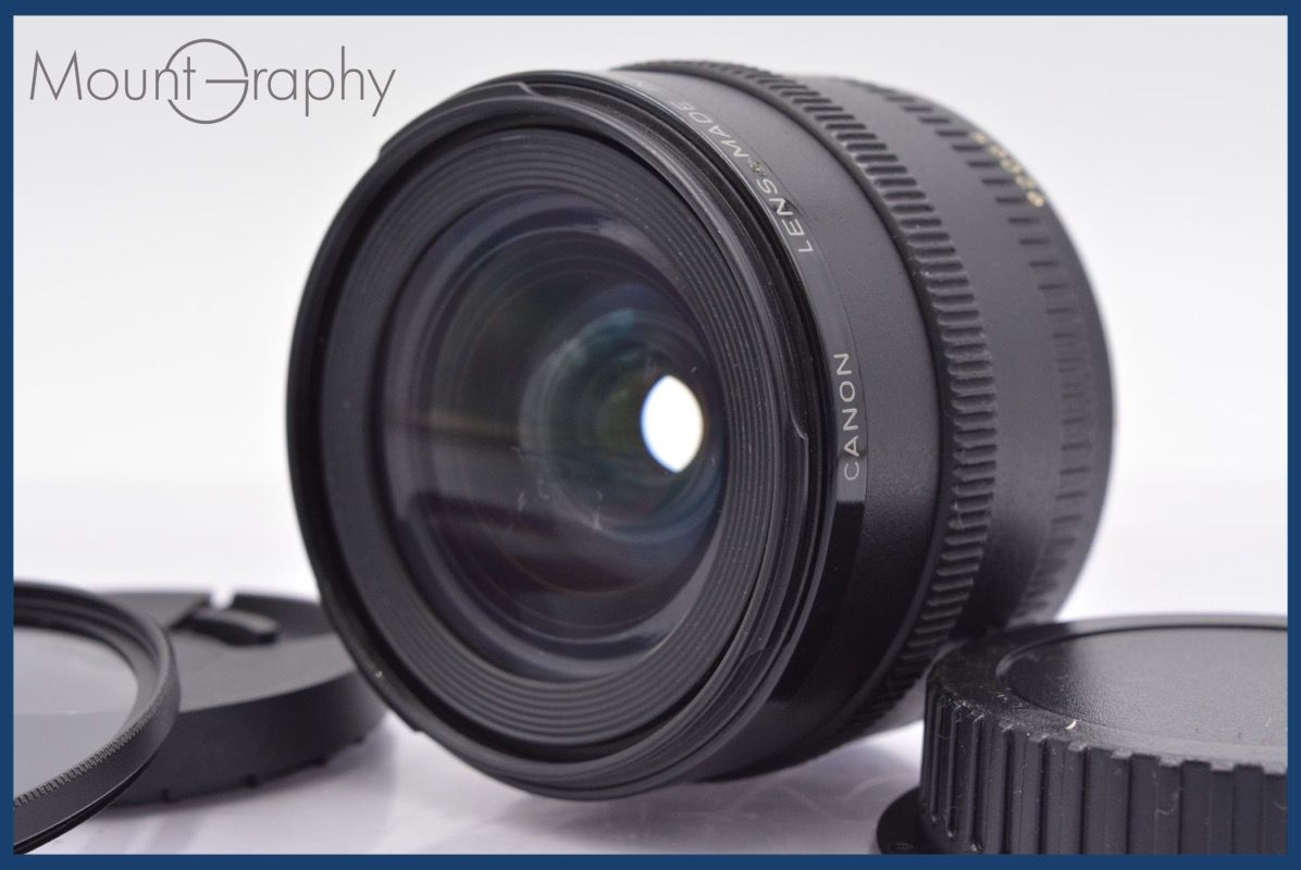 CANON ☆極上美品☆ キヤノン Canon LENS EF 24mm F2.8 前後キャップ&