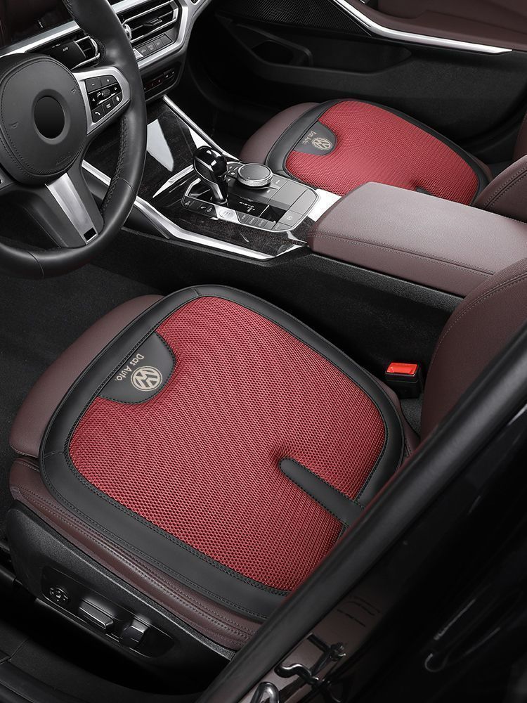 BMW 通気性3D蜂の巣形状メッシュ生地 シートクッション 座面クッション BMW 座布団 X1 X2 X3 X4 X5 X6 X7 シリーズ 3 5 7 2個 BMW 通気性3D蜂の巣形状メッシュ生地 シートクッション 座面クッション