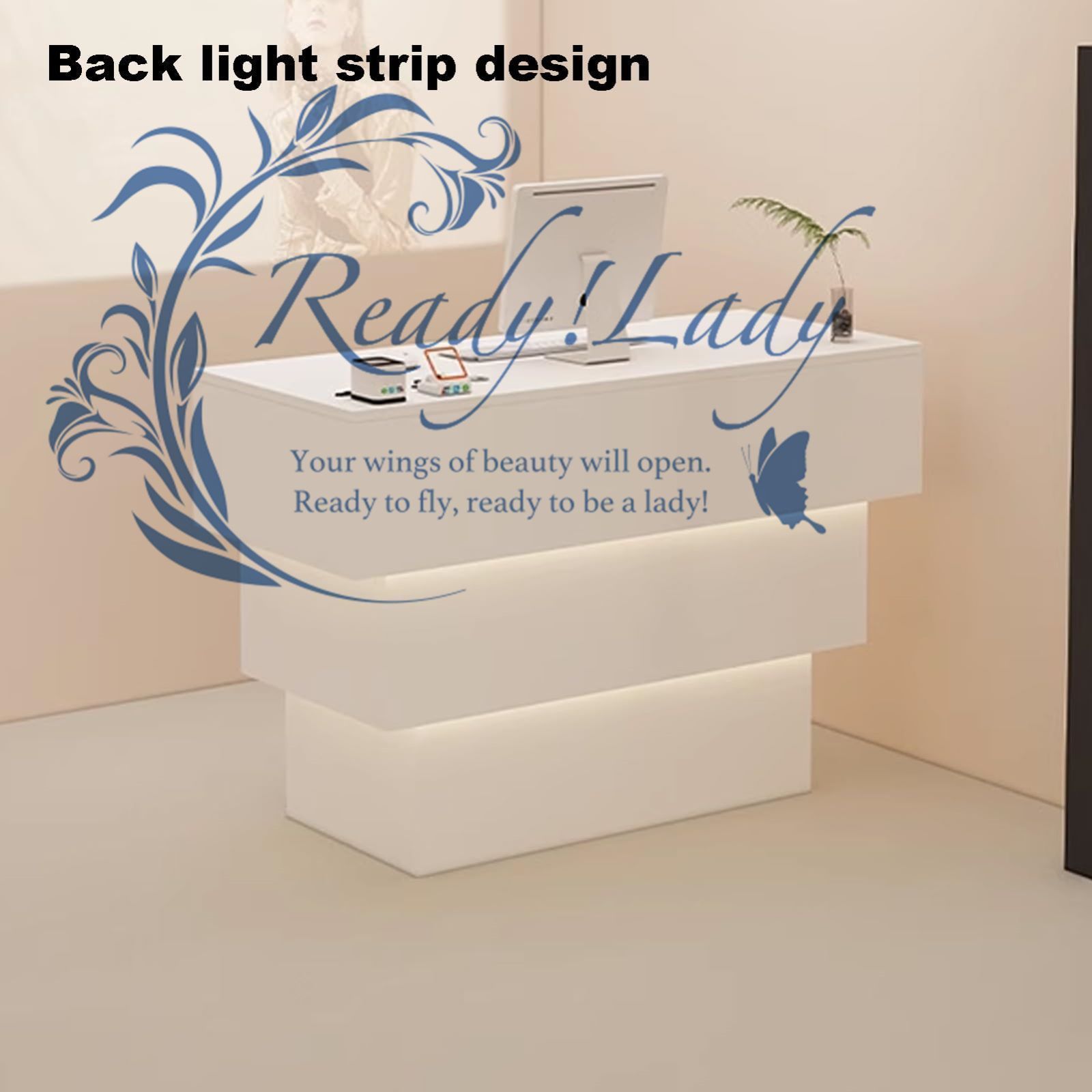 小型受付デスク フロントデスク