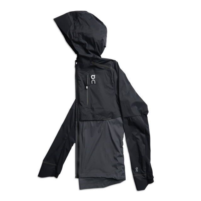 On オン ランニングジャケット Weather Jacket ウェザージャケット 104.4005M ブラック/シャドー