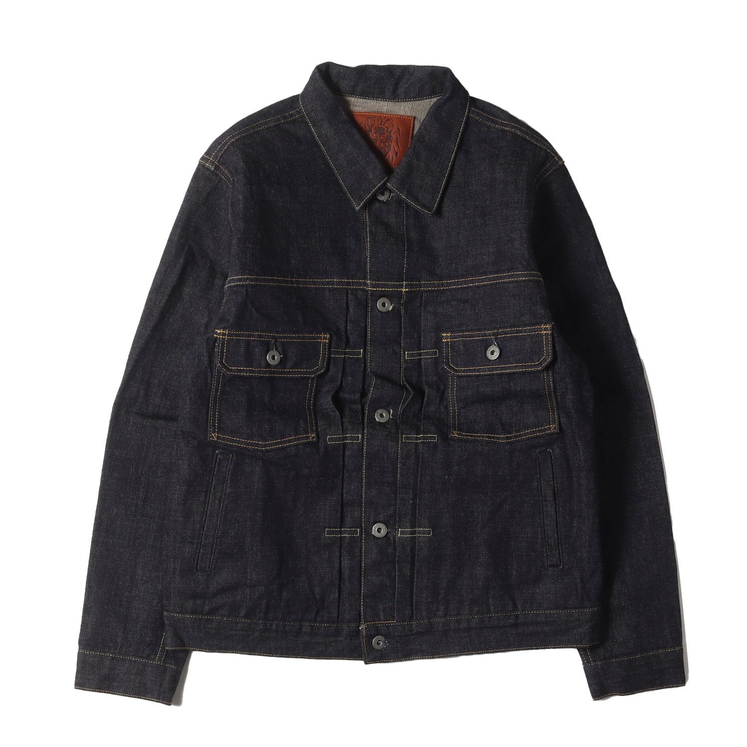 新品 鬼デニム ジャケット サイズ:42(XL) 初代 鬼デニム復活 2ndタイプ 
