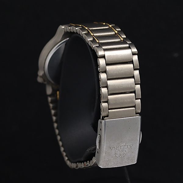 chitan 様 シチズン アテッサ 4713-472101 チタン QZ 白文字盤 デイト メンズ