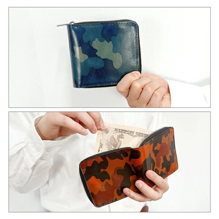 コインケース付き ハンドメイド