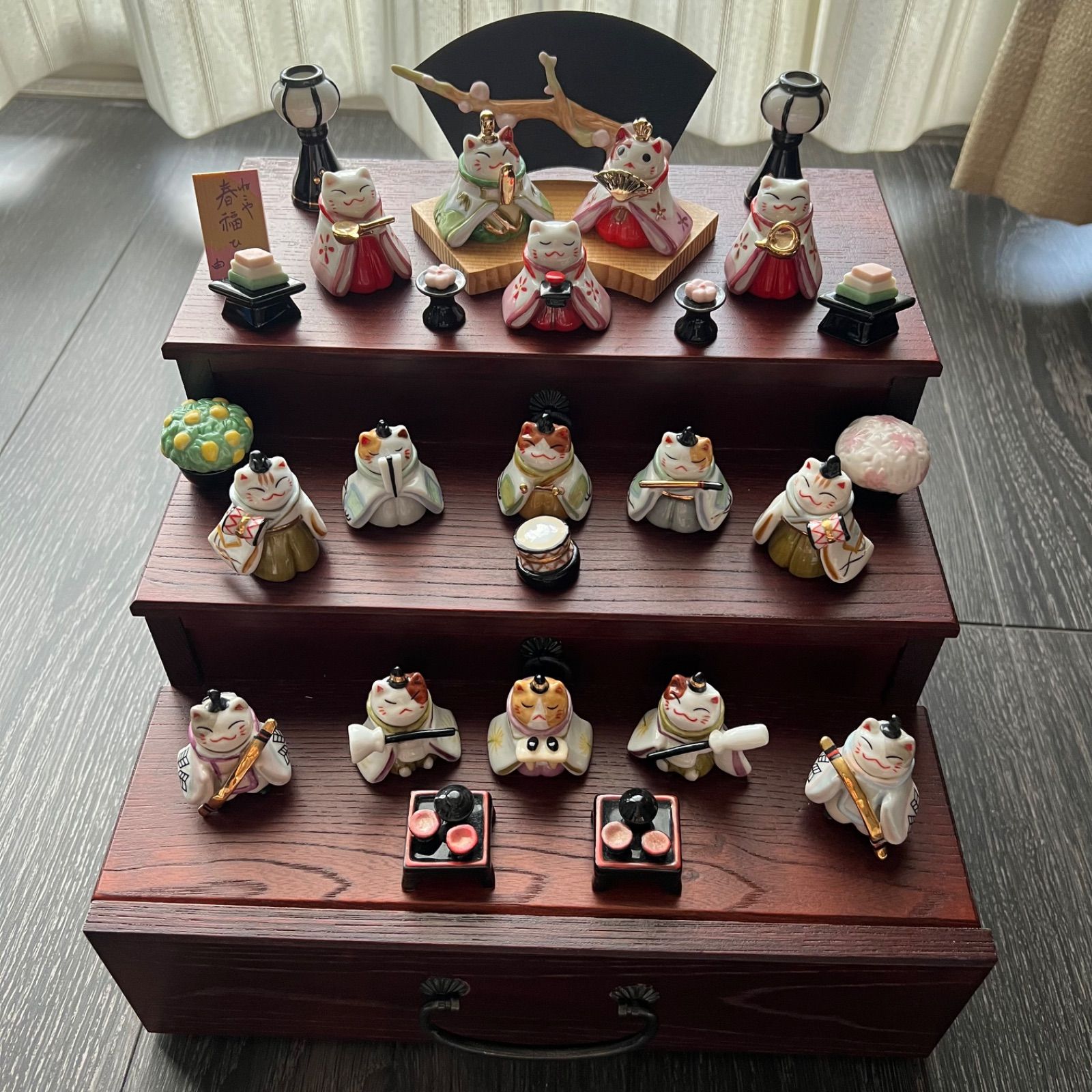 道楽堂 猫舎本舗 ねこやの月飾り 猫舎道楽堂本舗】ねこ