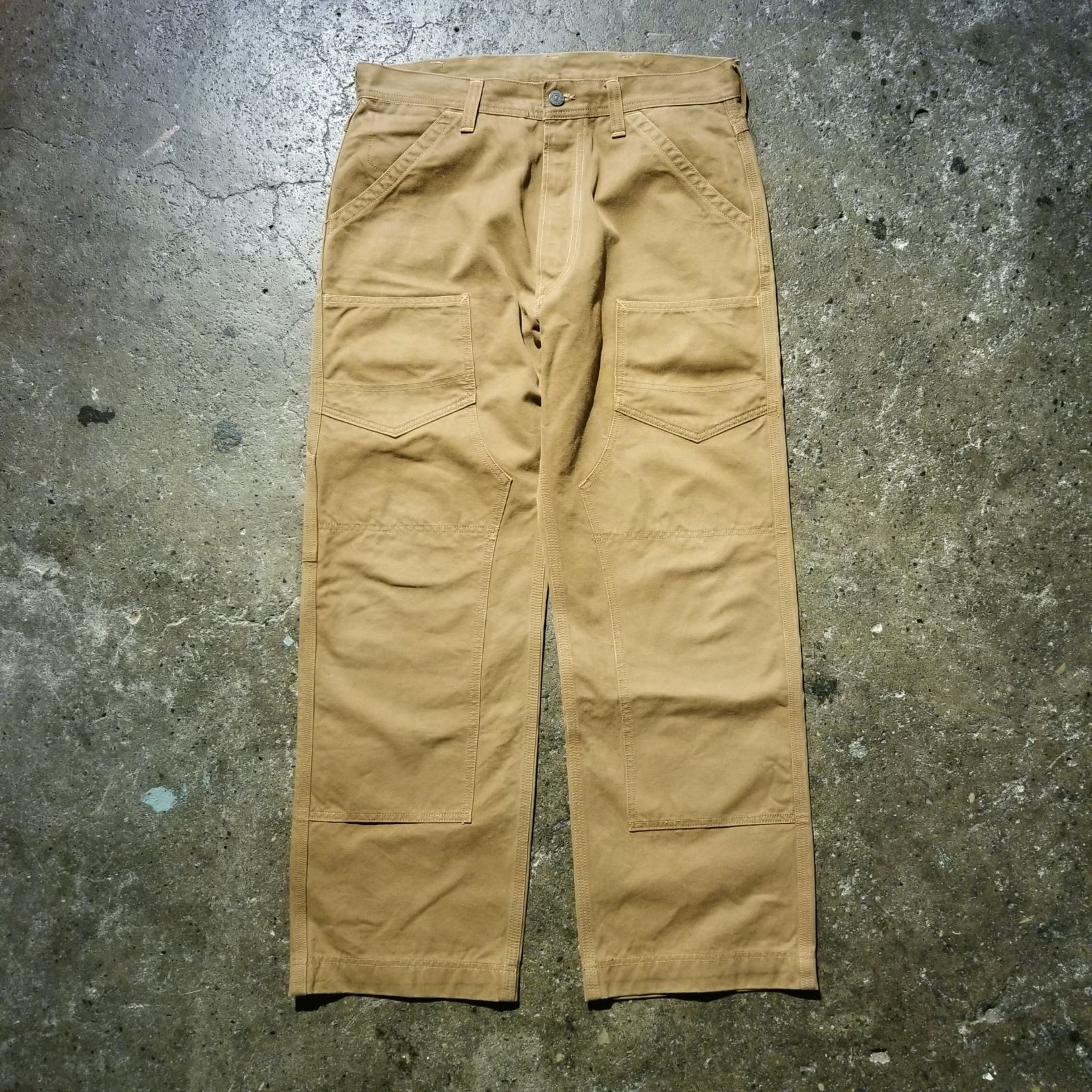 BOOTLEGGERS DERRICKMAN BROWN DUCK W32 L32 ブートレガーズ デリックマン ブラウンダック ダブルニー
