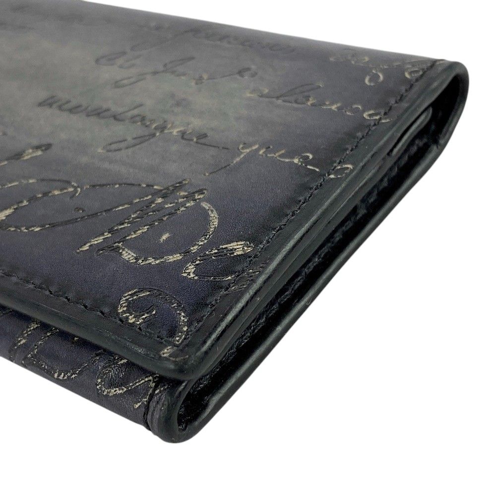 □中古□ ベルルッティ カリグラフィ カードケース 名刺入れ レザー