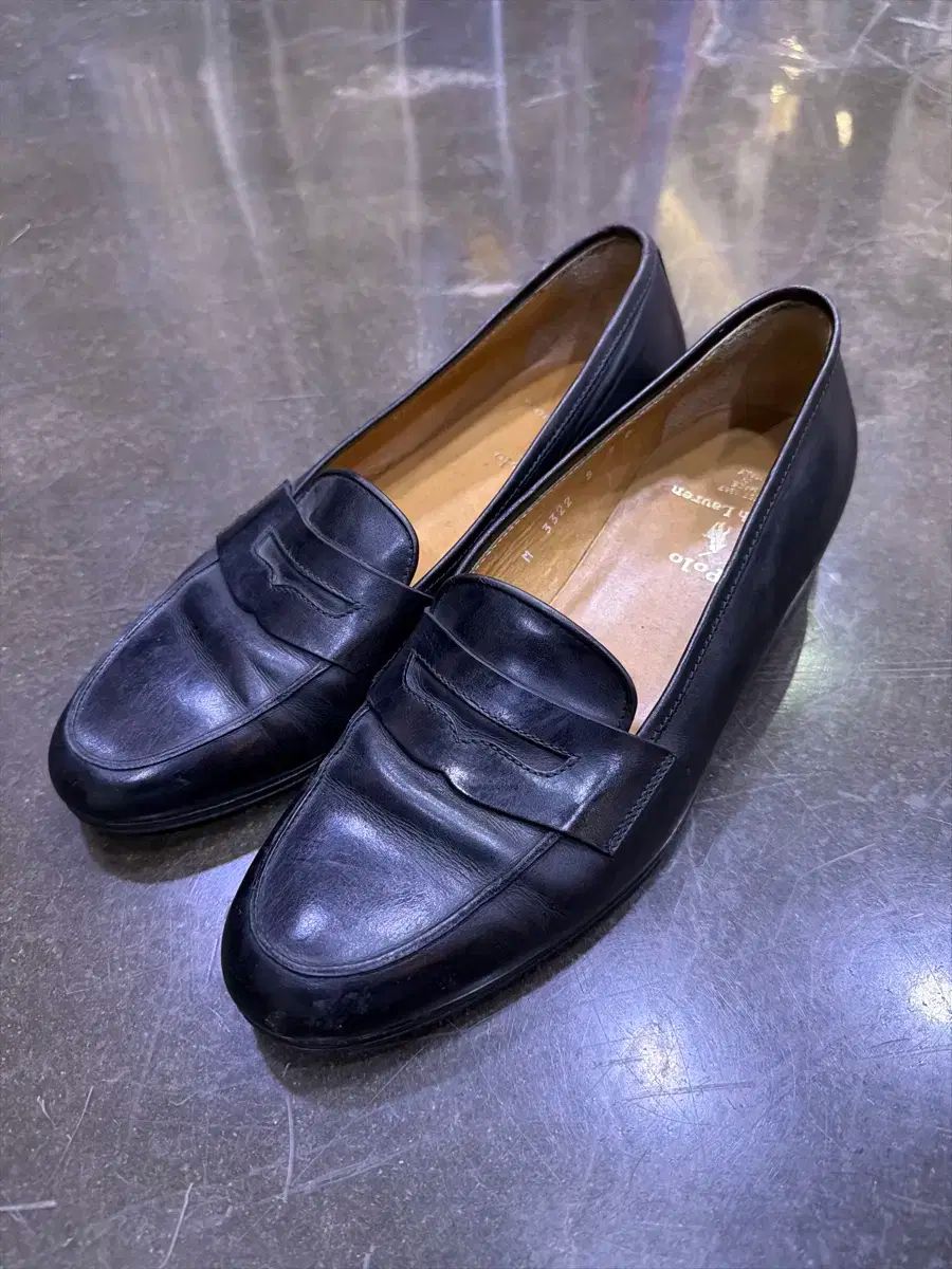 ポロラルフローレン イタリア製 スリム ペニーローファー 270