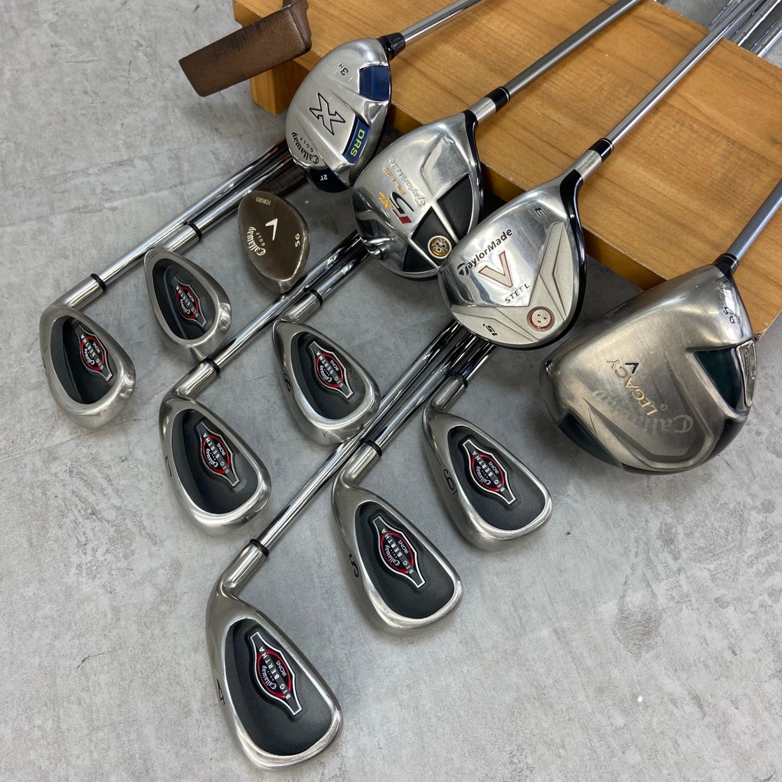 テーラーメイド キャロウェイ　メンズゴルフ13本セット　右利き用　初心者　入門用 TaylorMade テーラーメイド Callaway キャロウェイ メンズゴルフ