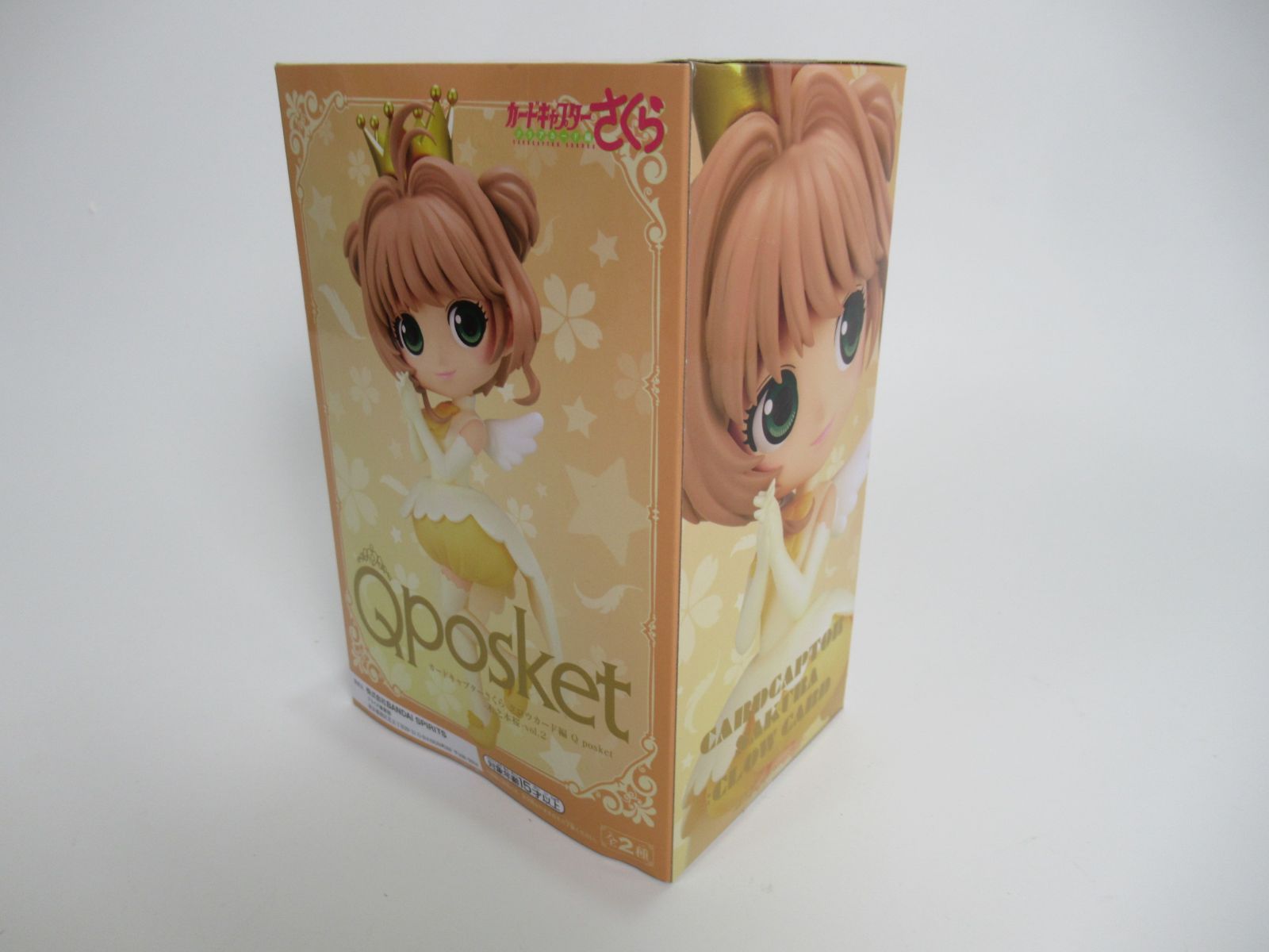 カードキャプターさくら クロウカード編 Qposket 木之本桜 Vol.2 A ノーマルカラー プライズ フィギュア Q posket バンプレスト  新品未開封 - メルカリ