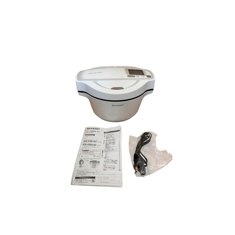 シャープ 水なし自動調理鍋 1.6L ホワイト系SHARP ヘルシオホットクック KN-HW16F-W シャープ 水なし自動調理鍋 1.6L ホワイト系SHARP ヘルシオホット