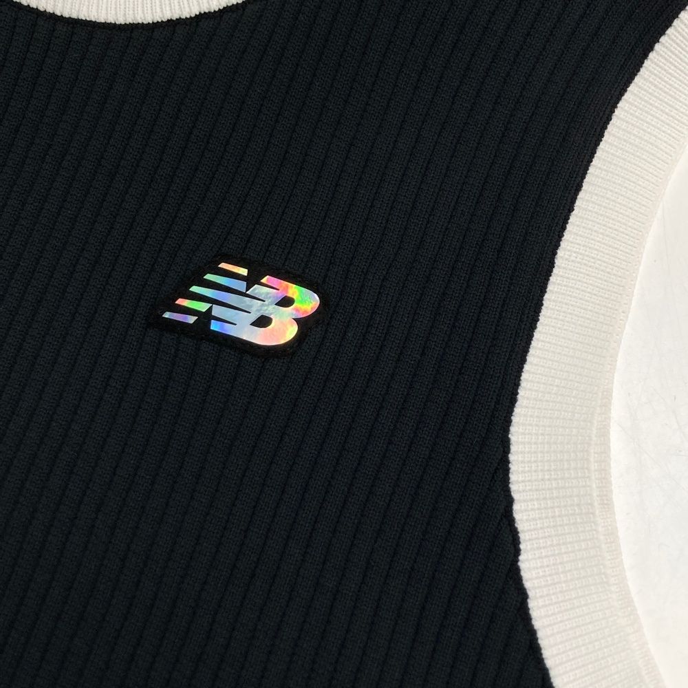 NEW BALANCE GOLF ノースリーブニットワンピース ブラック 0 楽天市場】【超美品】ニューバランスゴルフ ノースリーブ