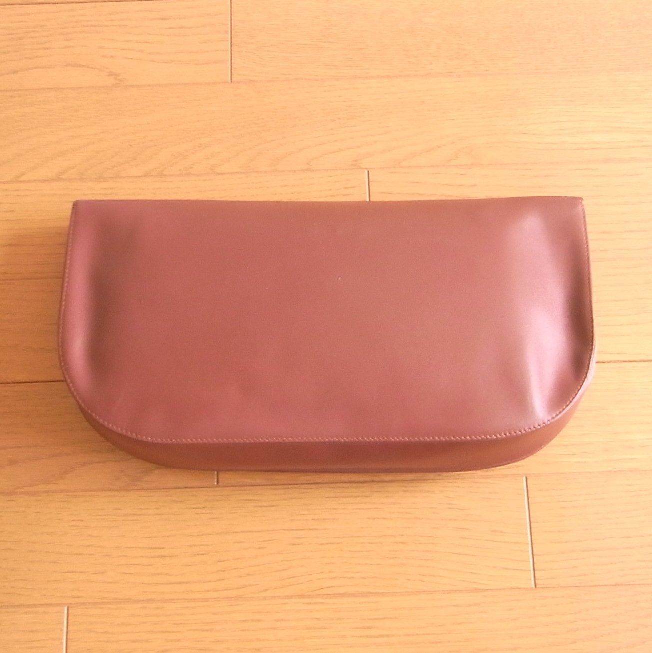 美品 Cartier カルティエ クラッチバッグ レッド 19×35×4cm - リ