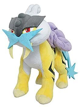 【中古】ポケットモンスター PP62 ライコウ (S) ぬいぐるみ  高さ22cm