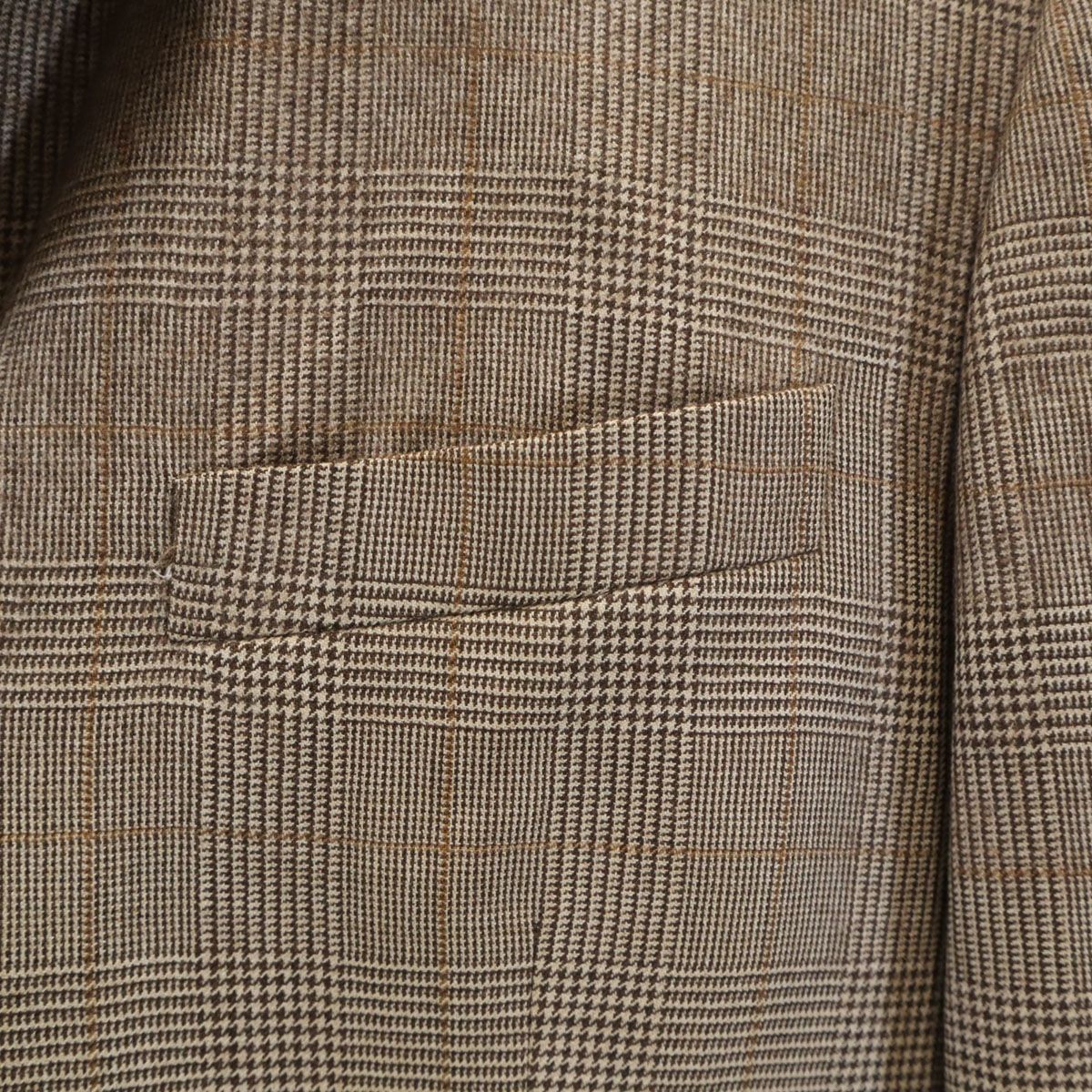 最高級素材ロロピアーナカシミヤ100% 日本製 テーラードジャケット ブラウン DELUXE デラックス 80s 90s カシミヤ100% ロロピアーナ オールド