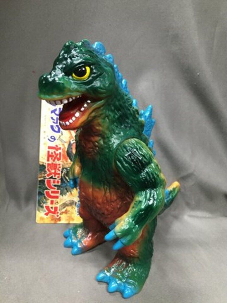 M1号 ブルマァクタイプの怪獣シリーズ ゴジラ(茶色成型)復刻版