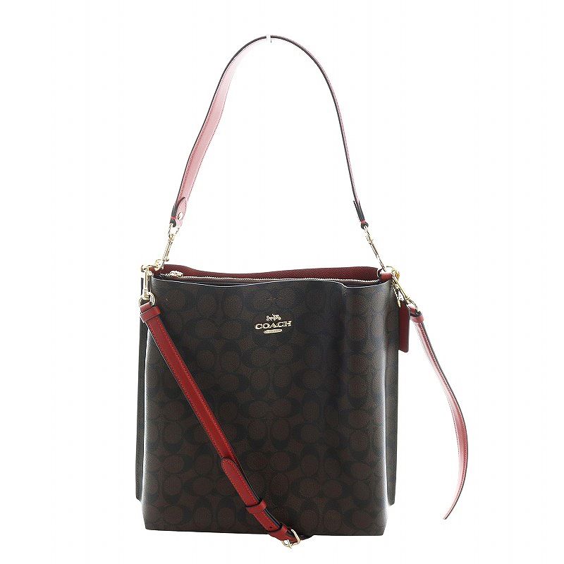 COACH■モリー バケット バッグ シグネチャー キャンバス ■CA561 ミニ バケット バッグ・シグネチャー キャンバス