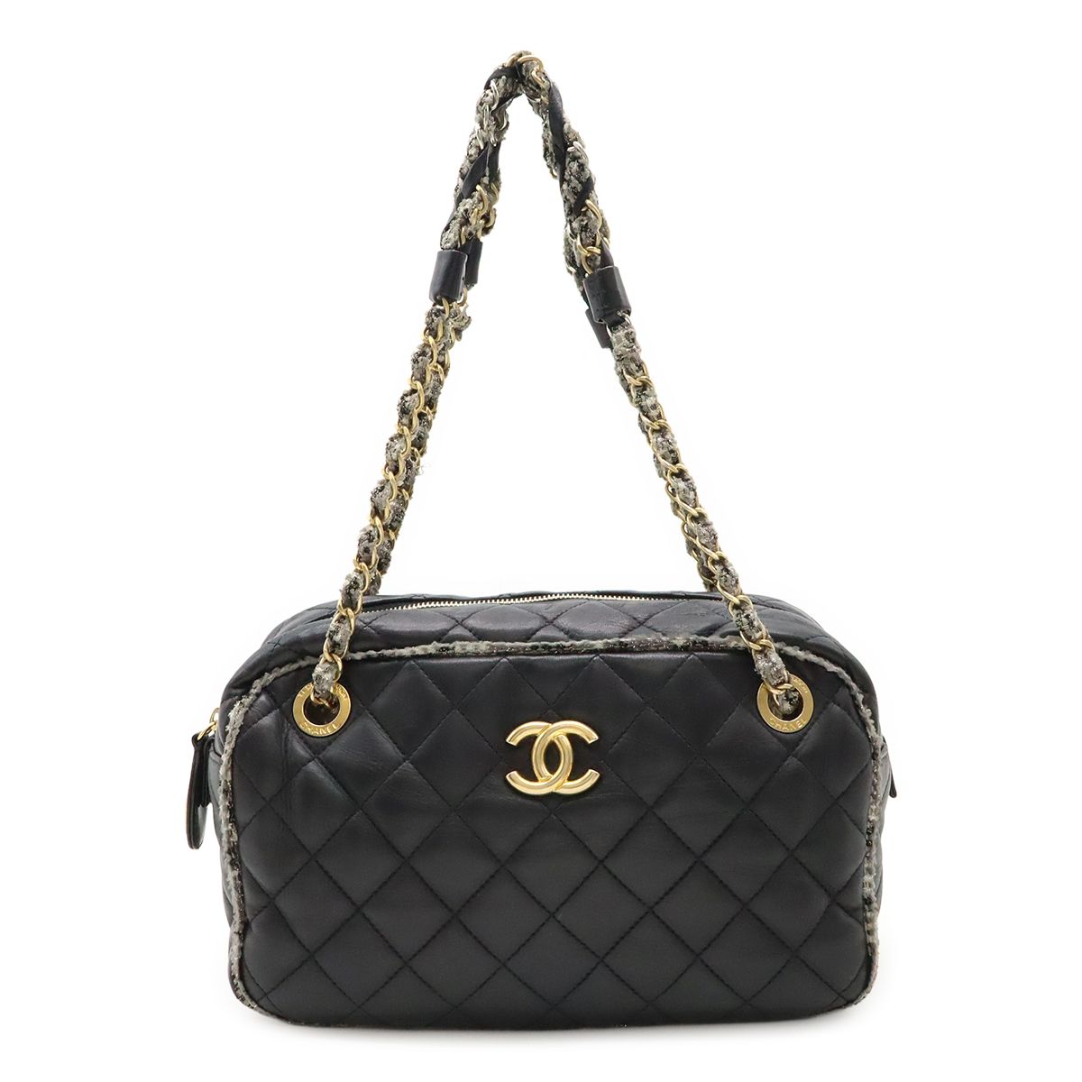 CHANEL シャネル マトラッセ ココマーク ショルダーバッグ チェーン 