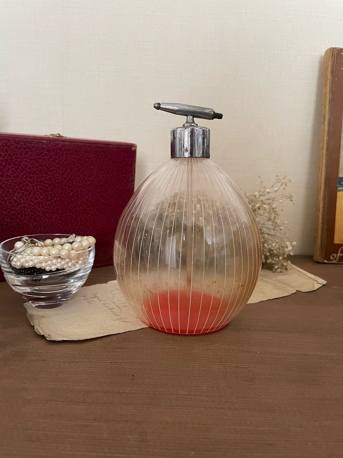 ベネチアンガラス　ムラーノ　香水瓶　チェネデーゼ　工芸品　アンティーク　置物 ベネチアンガラス ムラーノ 香水瓶 チェネデーゼ 工芸品