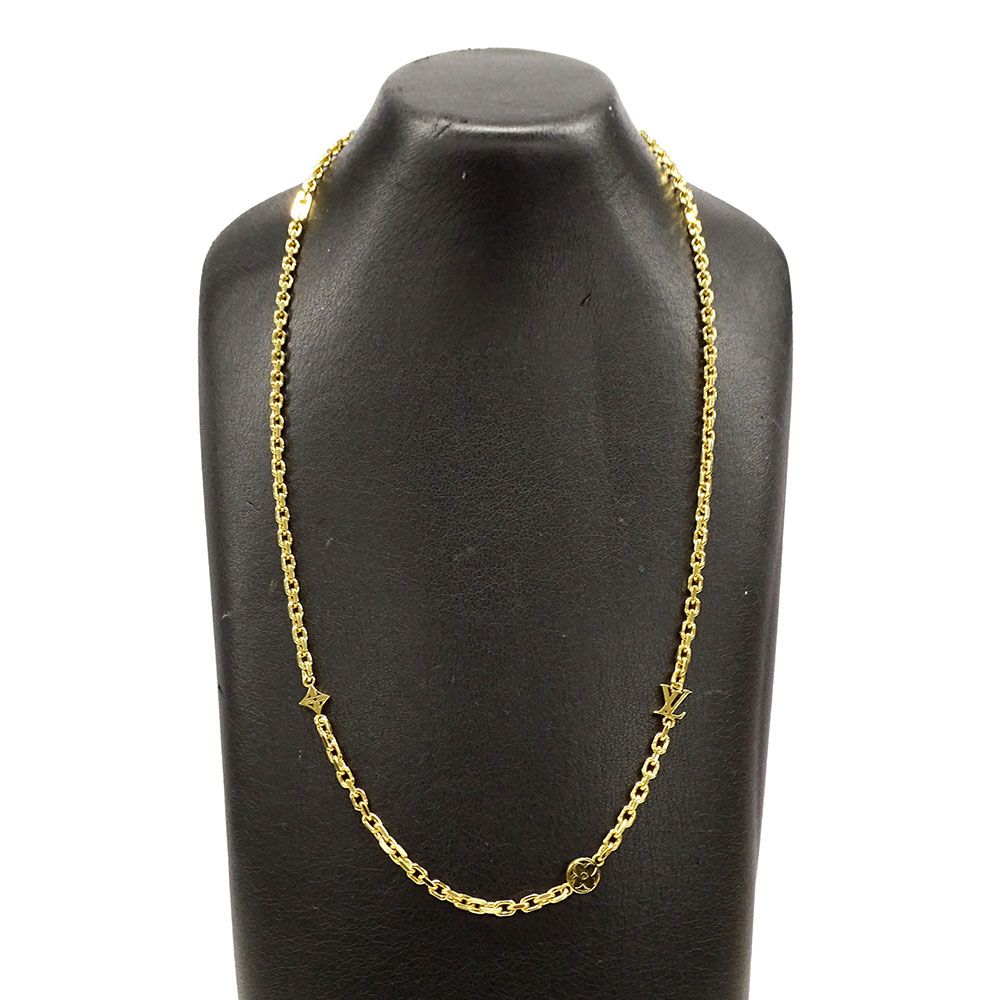 ルイ・ヴィトン LOUIS VUITTON ネックレス メンズ ブランド メタル