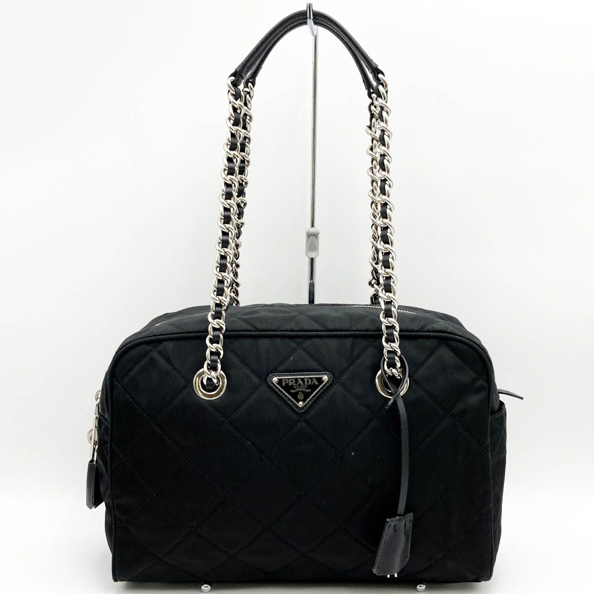 美品 PRADA プラダ ショルダーバッグ チェーンショルダー 肩掛け 美品 PRADA プラダ ショルダーバッグ チェーンショルダー 肩掛け