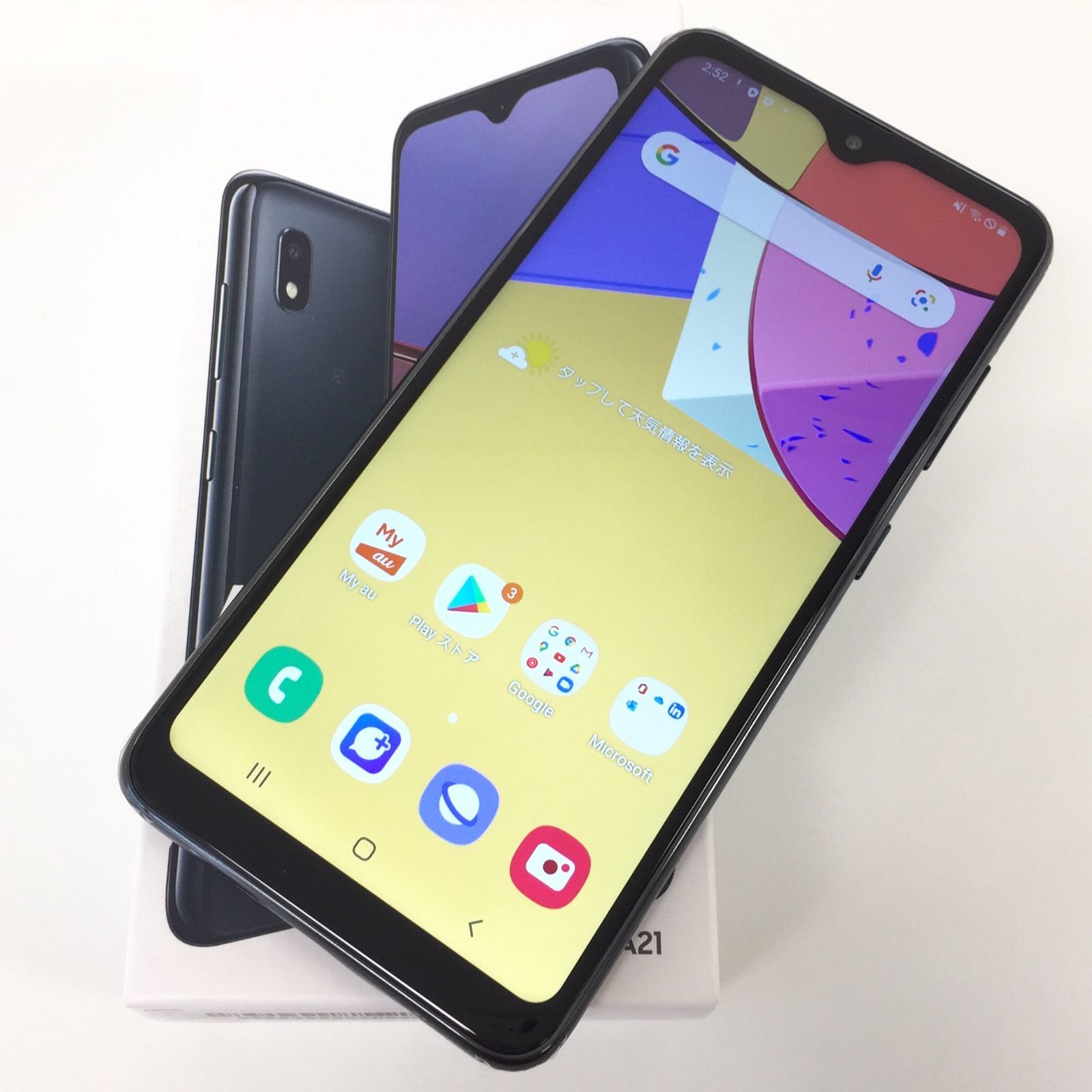 「J:COM Galaxy A21 SCV49 ブラック」 Samsung Galaxy A21 SC-42A SCV49 Black 64GB Unlocked SIM Free