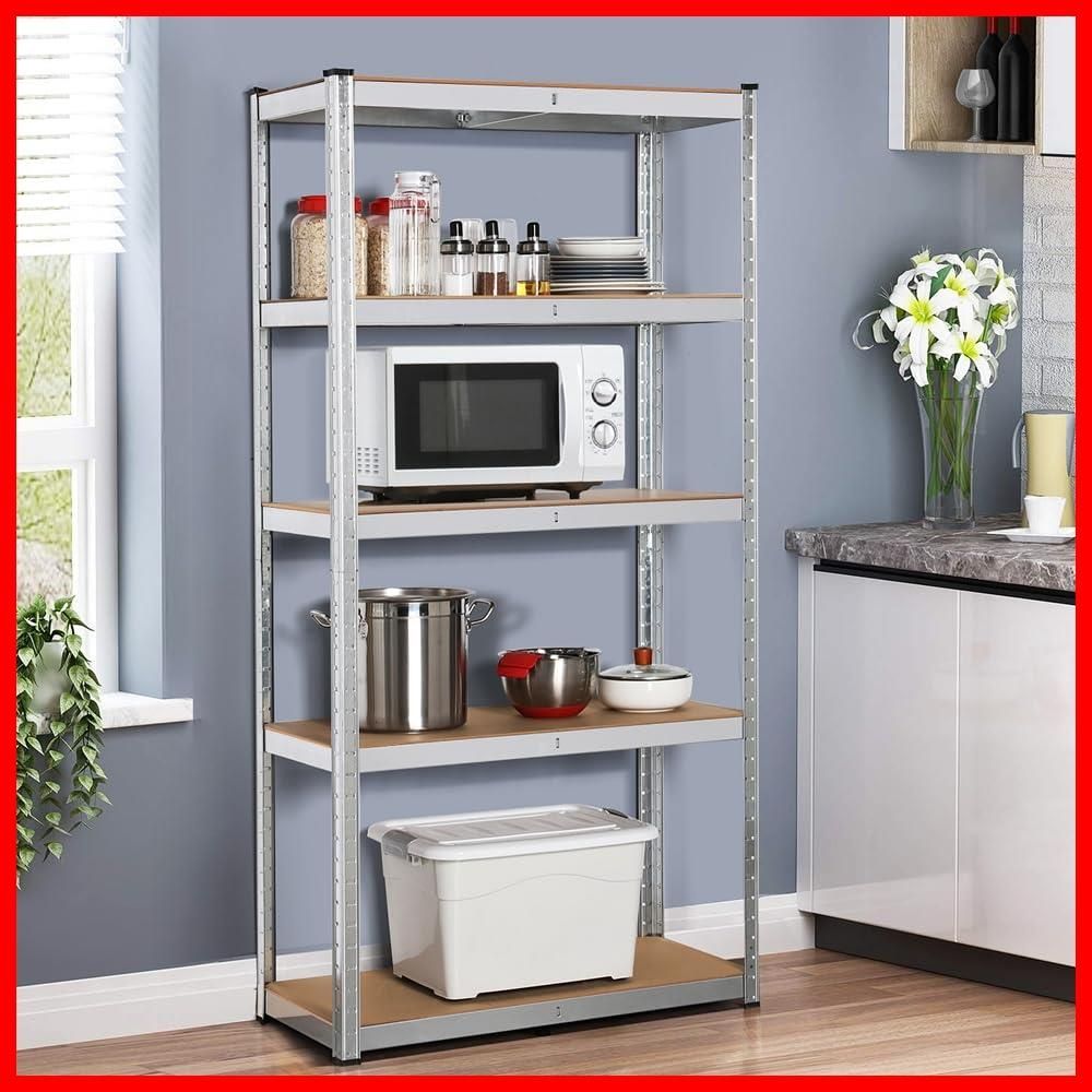 スチールラック本体 高耐荷重収納棚 メタルラック 組立簡単 組合せ自由