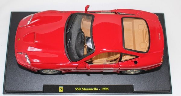 USED 1/24 レ・グランディ・フェラーリコレクション 550 マラネロ 1996