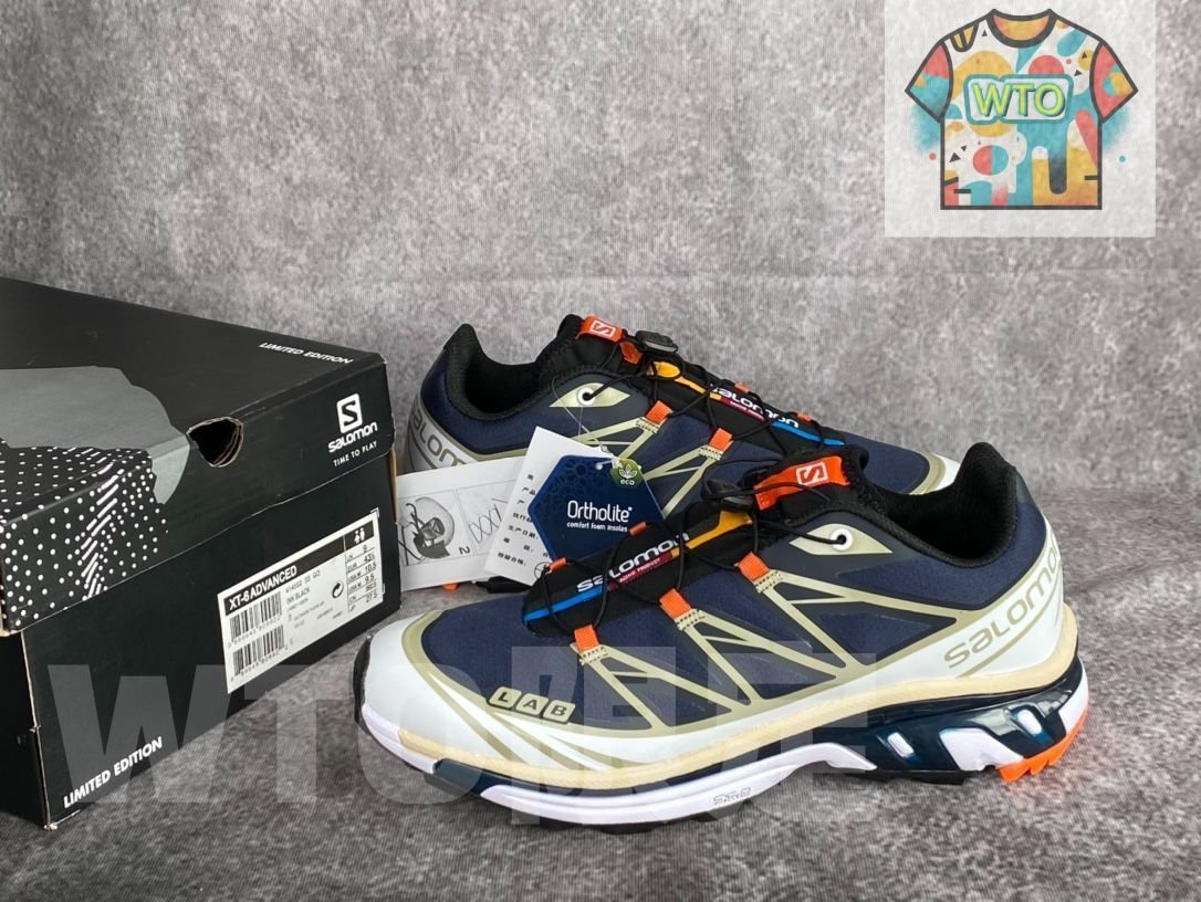 SALOMON サロモン XT-6 スニーカー ブラック ローカット