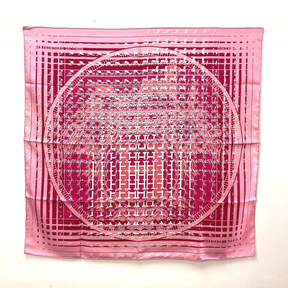 エルメス 銀座限定 10周年記念 24 FAUBOURG カレ90 スカーフ - メルカリ 