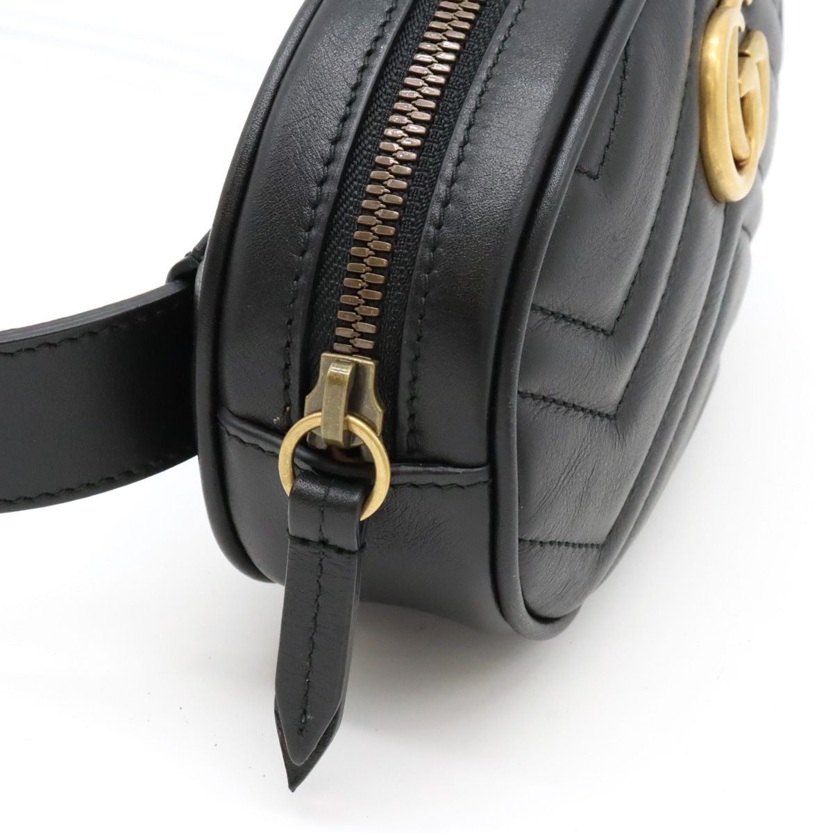 GUCCI グッチ GGマーモント ベルトバッグ ウエストバッグ