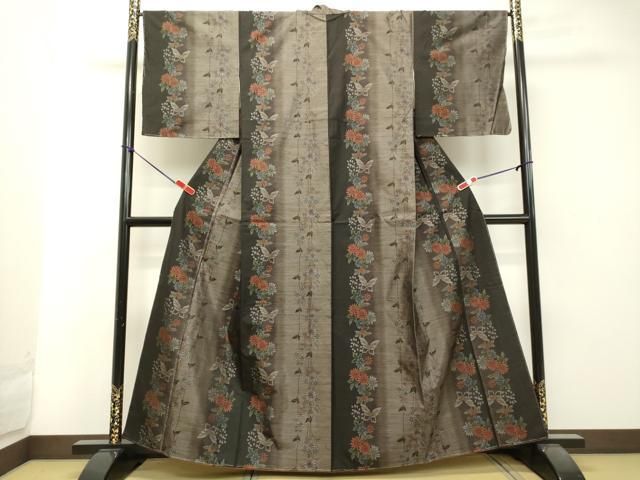 ☆平和島様☆専用出品商品です！ 平和屋着物○本場大島紬 花蝶間道 正絹 逸品 未使用 DAAU0547tw - メルカリ